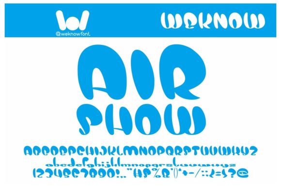 Airshow Font for Editorial Design and Creative Projects