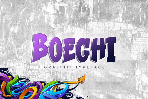 Boeghi: A Playful Display Font for Bold Editorial Design