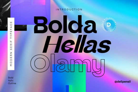 Bolda Hellas Elamy: A Font That Elevates Brand Design