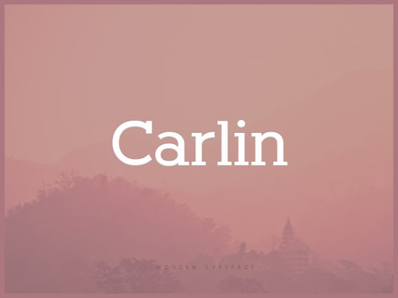 Carlin: A Bold Display Font for Editorial Elegance