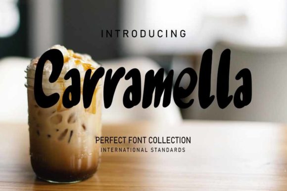 Carramella: A Display Font for Modern Editorial Design