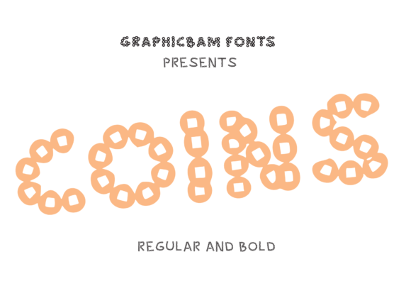 Coins Font for Professional Branding and Design