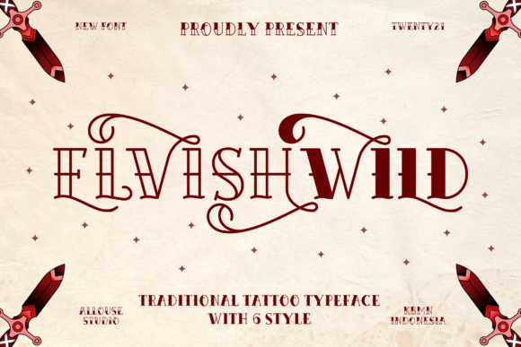 Elvishwild: A Display Font That Elevates Campaign Creativity