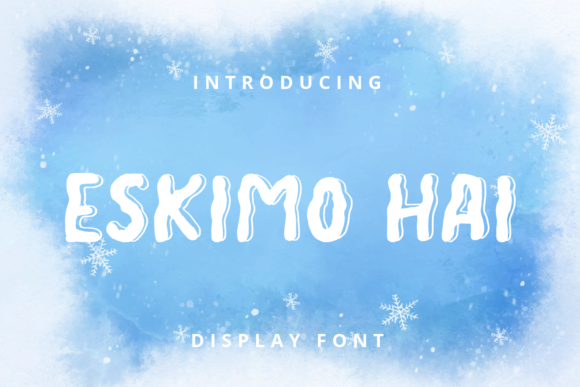 Eskimo Hai: A Cool Display Font for Modern Web Design