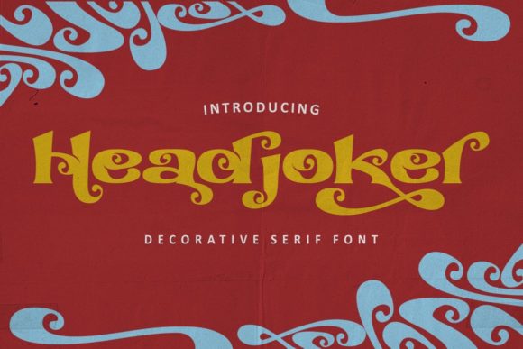 Headjoker: A Whimsical Display Font for Digital Creatives