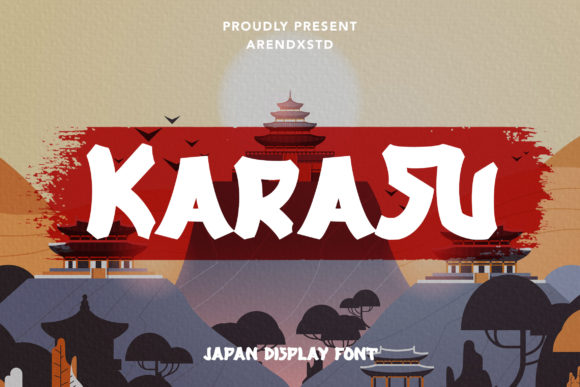 Karasu: A Bold Display Font for Eye-Catching Campaigns