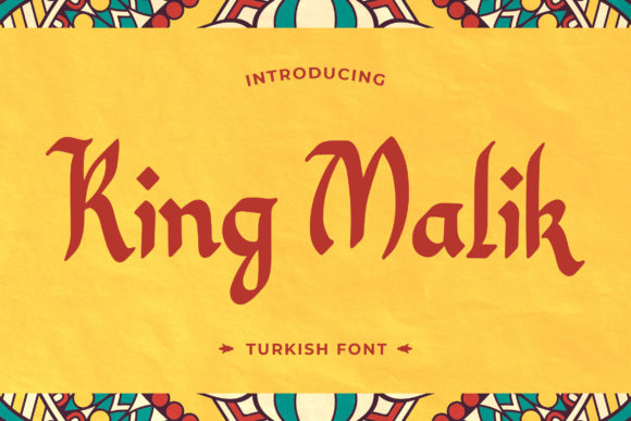 King Malik: A Display Font for Bold Branding