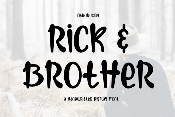 Rick Brother: A Quirky Display Font for Web Design