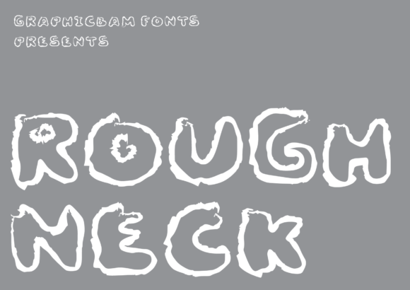 Rough Neck Font for Bold Web Design