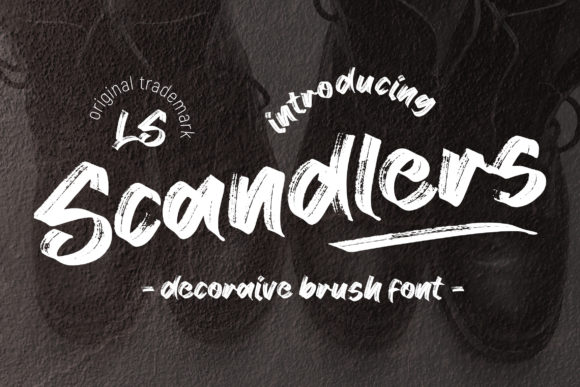 Scandlers: A Bold Display Font for Modern Editorial Design