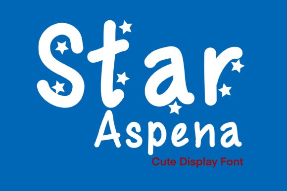 Star Aspena: A Charming Display Font for Editorial Projects
