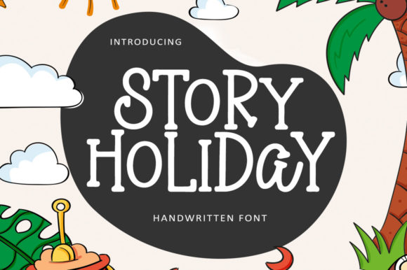 Story Holiday: A Playful Font for Campaign Creativity