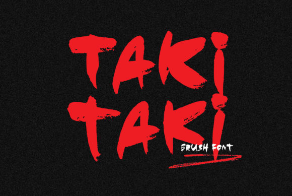 Taki Taki: A Chinese-Inspired Display Font for Modern Editorial Design