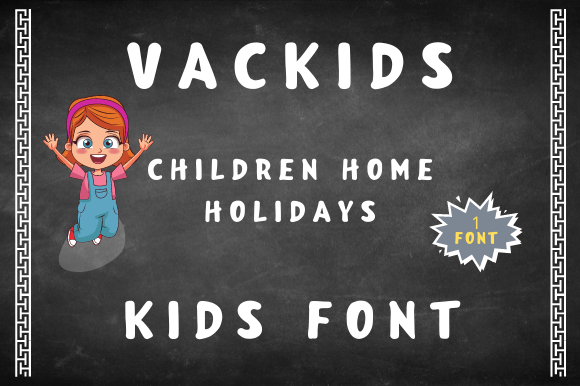 Vackids Font Review for Design Projects